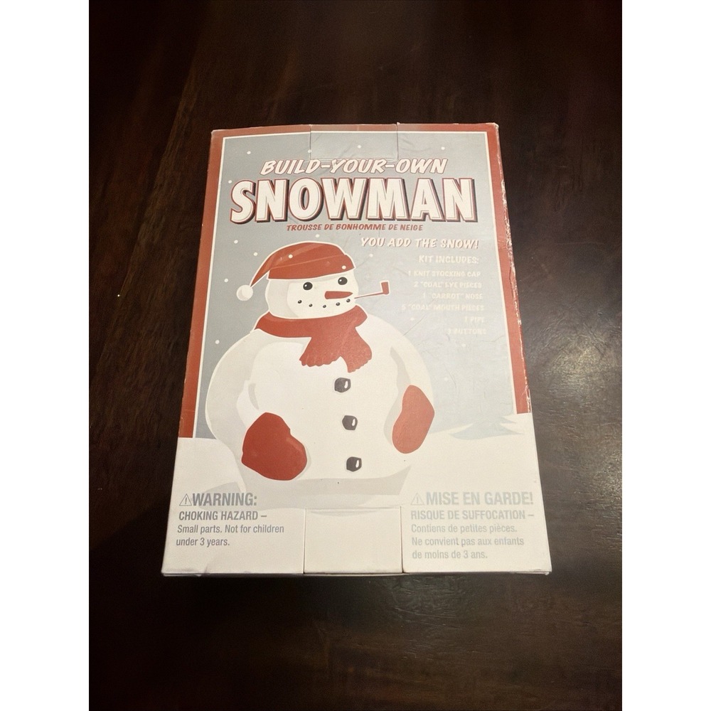 Restoration Hardware Build-your-Own Snowman Kit